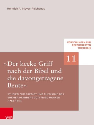 cover image of »Der kecke Griff nach der Bibel und die davongetragene Beute«